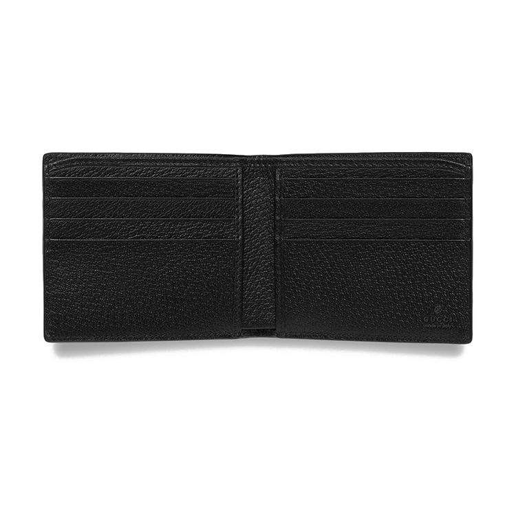 Gucci Off The Grid Eco-Friendly Series Logo Leather Wallet Men Wallet Black 625573-H9HAN-1000