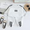Round Neck Long-sleeved Sweatshirt And Trousers Children's Sweatshirt Two-piece Set