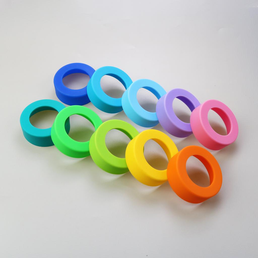 Silicone World 5.5CM Silicone Cup Bottom Cover 55MM Coaster Sleeve Sheath Wear-resistant Anti-fall Bottom Cover Cup Bottom Ring