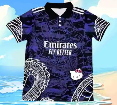 2025 Summer Fashion Casual Sanrio Hello Kitty 3D Breathable Quick Drying Breathable Quick Drying Polo Shirt