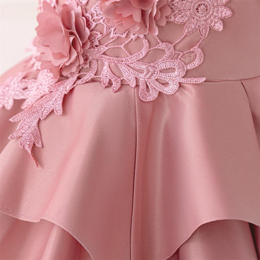 Christmas Gift Dresses Flower Girls Baptism Dress Toddler Baptism 1st Birthday Dress Baby Girl Clothes Princess Wedding Party Kids Costume