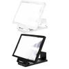 Screen Magnifier HD Screen Magnifying Glass Eye Protection Lightweight Portable Screen Enlarge Magnifier Phone Holder