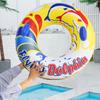Kids Cute Cartoon Dolphin Swimming Ring Pool Float Toy Summer Vacation Tool