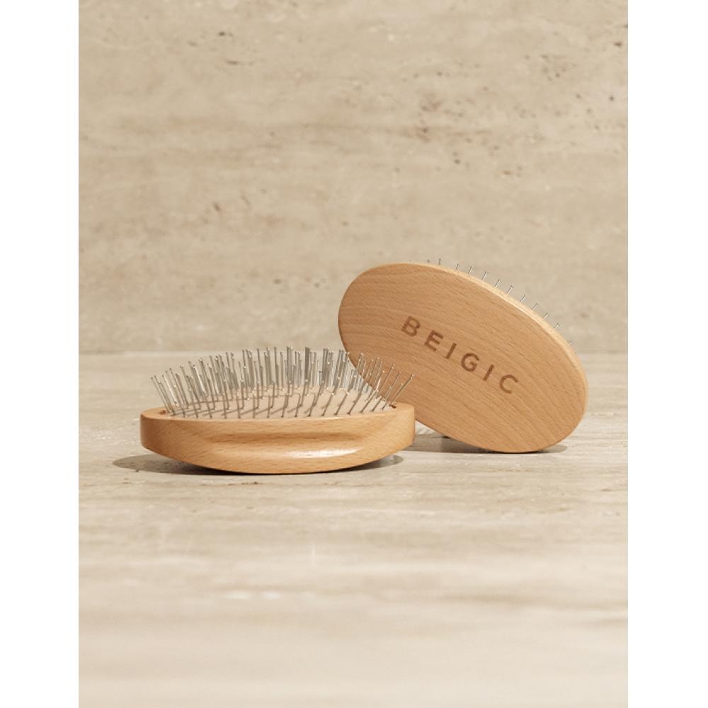Beige Scalp Massage Hair Brush
