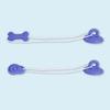 Suction Cup Dog Rope Toy Interactive Dog Chew Toy Tug-of-War Teeth Cleaning Toy for Puppy Teething Dogs Boredom Relief