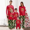 Christmas Prints Family Matching Long Sleeve Tops+Pants Set Family Matching Sets