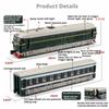 1:32 Scale DongFeng 4B Alloy Spray Train Model Toy Car Metal Diecast Electric Vintage Music Light Models Boys Hobby Toys