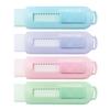 Staedtler Erasers, Pastel Colors, PVC Holder Type, 12-Pack, 525 PS1P-1*12