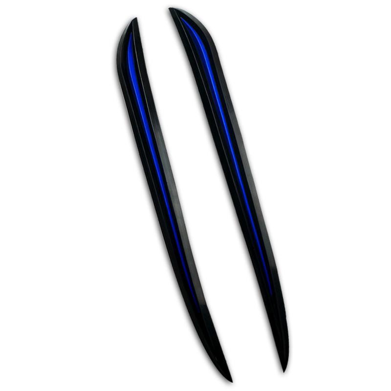 Car Bumper Protector Corner Guard Scratch Strip PVC Universal Car Fender Sticker Front Rear Bumper Protection Adhesive