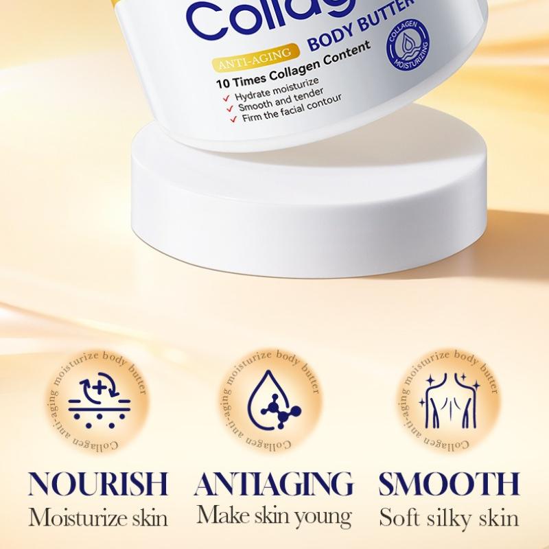 Collagen Body Butter 200g (Anti-Aging Moisturizing Moisturizing Body Lotion Skin Care Products)