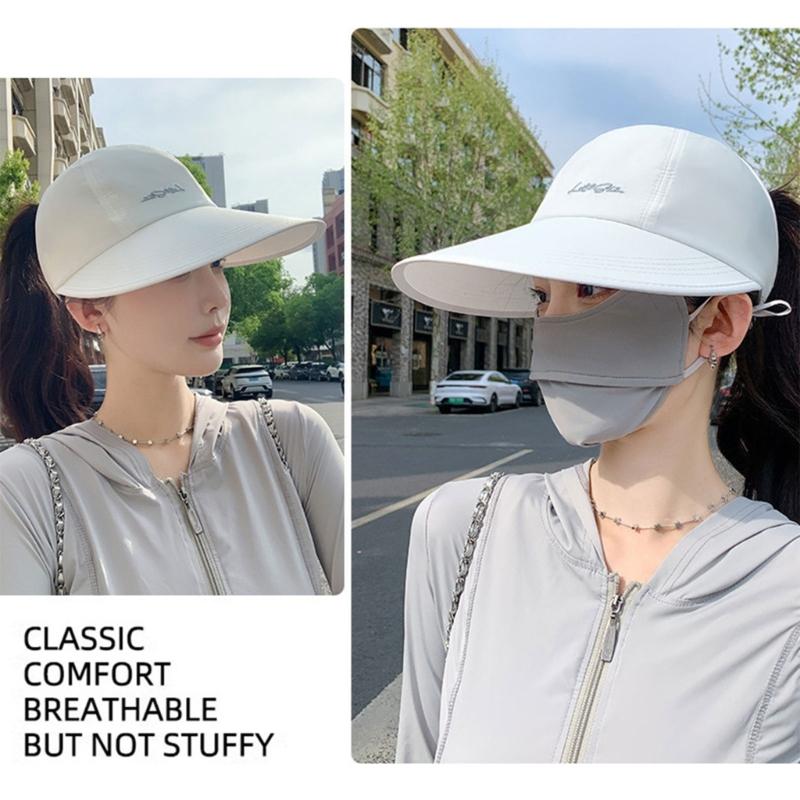 Stretchy Korean Style Sun Hat With UPF50 Protection For Women Outdoor Activities Lightweight And Foldable Travel Hat