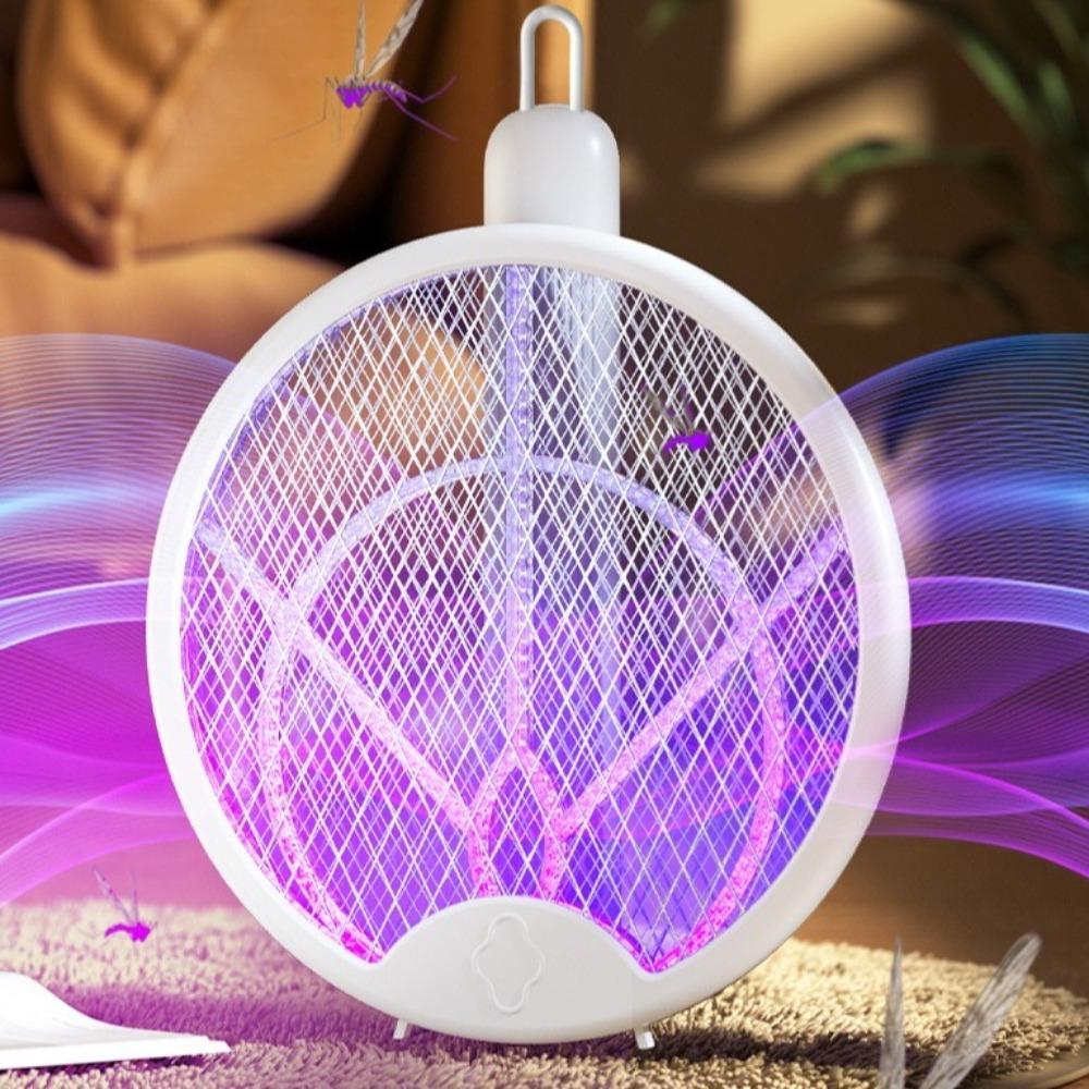 Handheld Electric Mosquito Killler Wall Mounted Anti-mosquito Device Fly Swatter  Bedroom