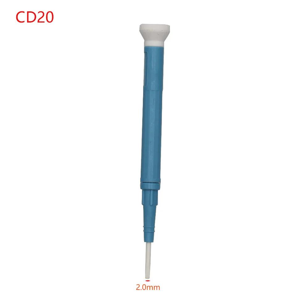 1pc DIY Adjust Frequency Ceramic Screwdriver Antistatic Non-Magnetic Slotted Screw Driver CD-15/20/25/100 Repair Hand Tool