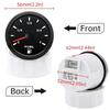 Waterproof IP67 Fuel Level Meter 240-33ohm Oil Tank Meter+100mm-550mm Fuel Float Sensor with 7 Color Backlight for Car Yacht