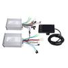 2PCS 36V 48V 60V 450W 23A Electric Bike Controllers Aluminum Alloy Dual Drive Brushless Motor Controller with V890 LCD