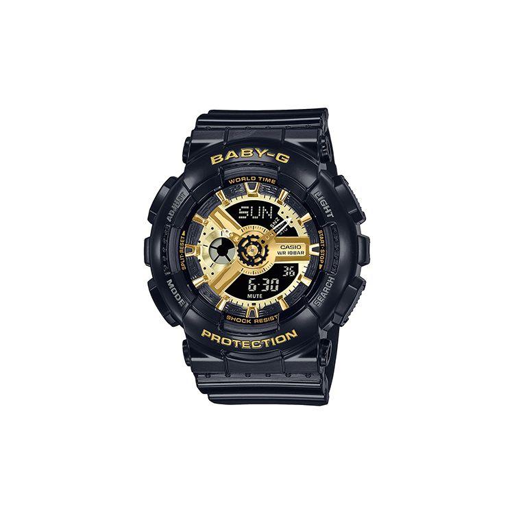 

Casio Baby-G Full Automatic Calendar Quartz Movement Resin Strap Watch Women watches Black BA-110X-1AJF Regular Watch Box,Black Strap