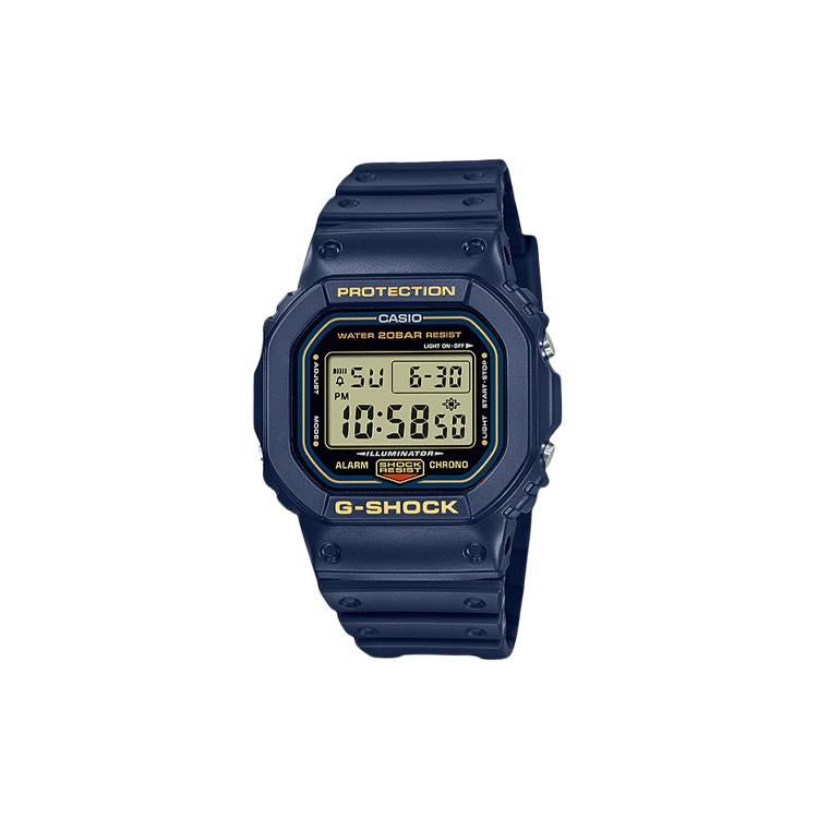 Мужские часы CASIO Серия G-SQUAD Серые DW-5600RB-2 DW-5600RB-2 Blue Strap