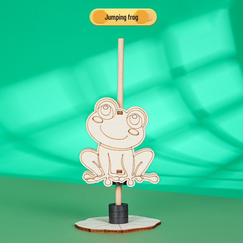 Magnetic Jumping Frog DIY STEAM Science Kit for Students