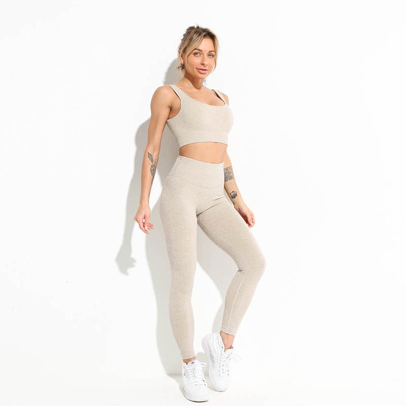 Women's Seamless Long Sleeve Yoga & Fitness Set