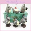 Charming Collectible Japanese Anime Cat Figurines Blind Box With Six Poses For Display