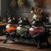 1 SET Frosch Gewürzglas Set Leer Klar Gewürzgläser Gewürzbehälter Gewürzbehälter Küchen Dekoration Für Gewürze Teeblätter