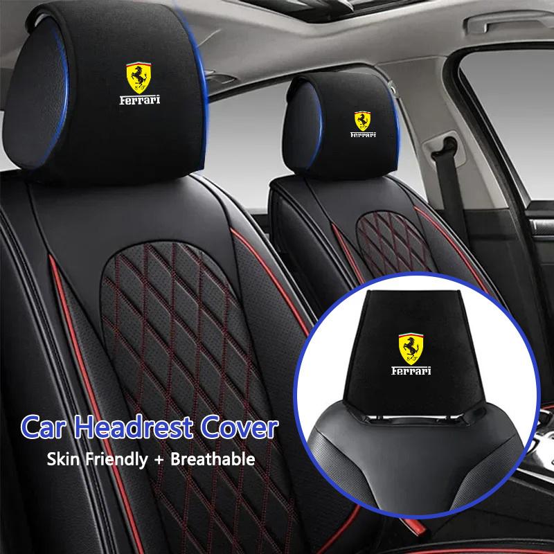 Car Seat Headrest Mat Anti-dust Protection Pad For Ferrari F430 Stradale Roma 488 Spider SF90 Portofino F8 Superfast Accessories MQ1