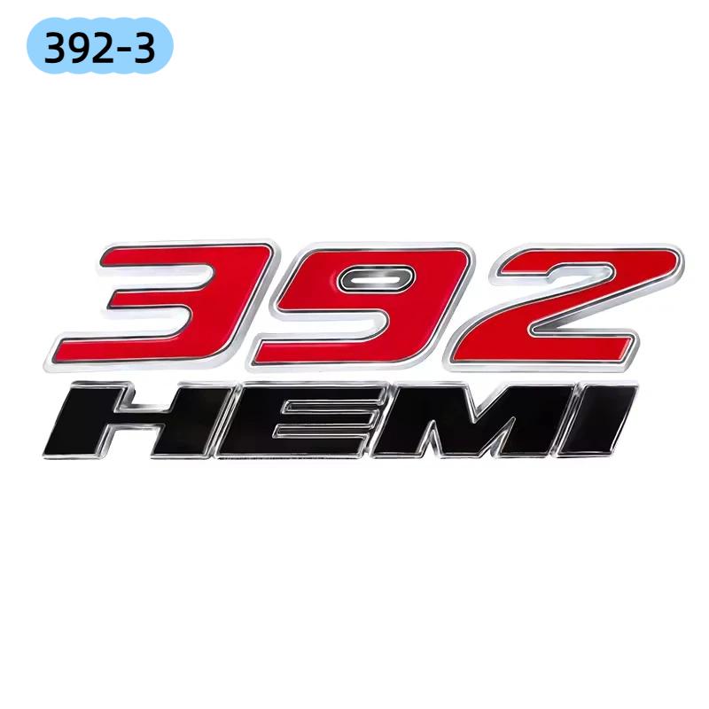 3D Metall 345 392 HEMI Emblem Dekor Aufkleber Für D-odg-e Ram 1500 C-aliber Nitro C-aravan A-venger Dart C-hallenger Zubehör