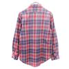 RRL 90s Old Red 3 Star Initial Tag Long Sleeve Check Shirt Men's Used