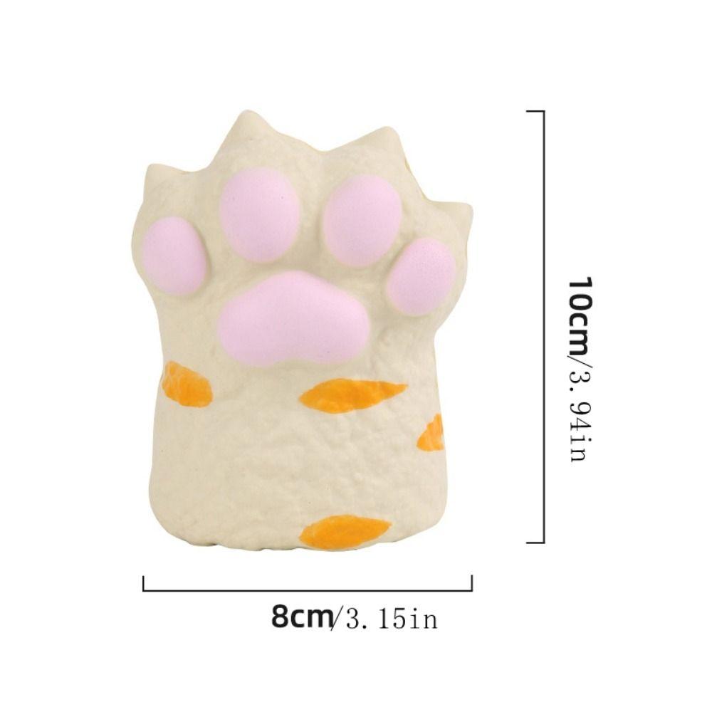 Silicone Cat Paw Fidget Toy Soft Cat Paw Pinch Toy Cute Cat Paw Squeeze Toy  Children