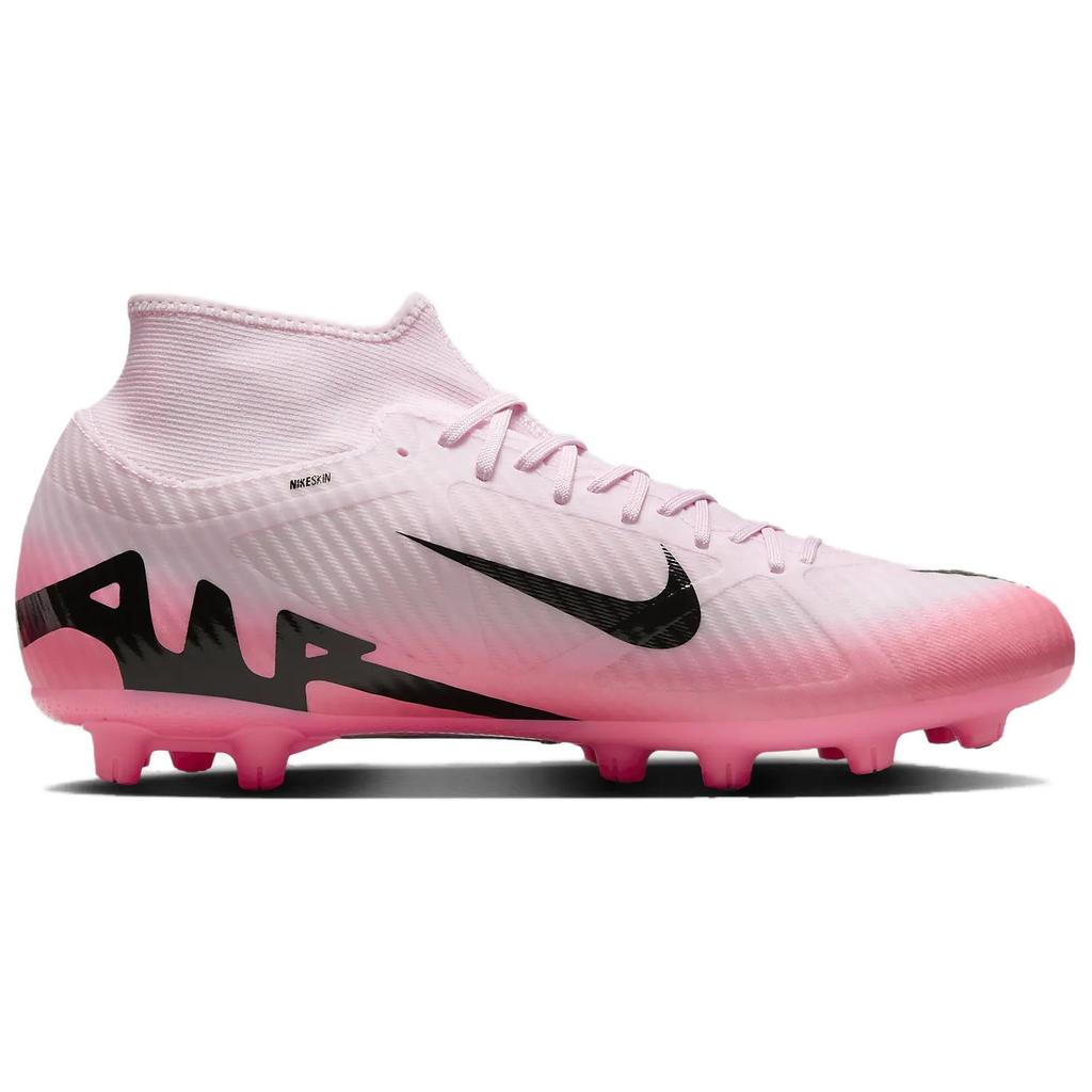 Nike Mercurial Superfly 9 Comfortable Lightweight HG Soccer Shoes Men Soccer Shoes Pink DJ5626-601