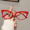 Vintage Cat Eye Glasses Women Stylish Candy Color Rim Blue Light Blocking Optical Frames Trendy Brand Design Eyeglasses