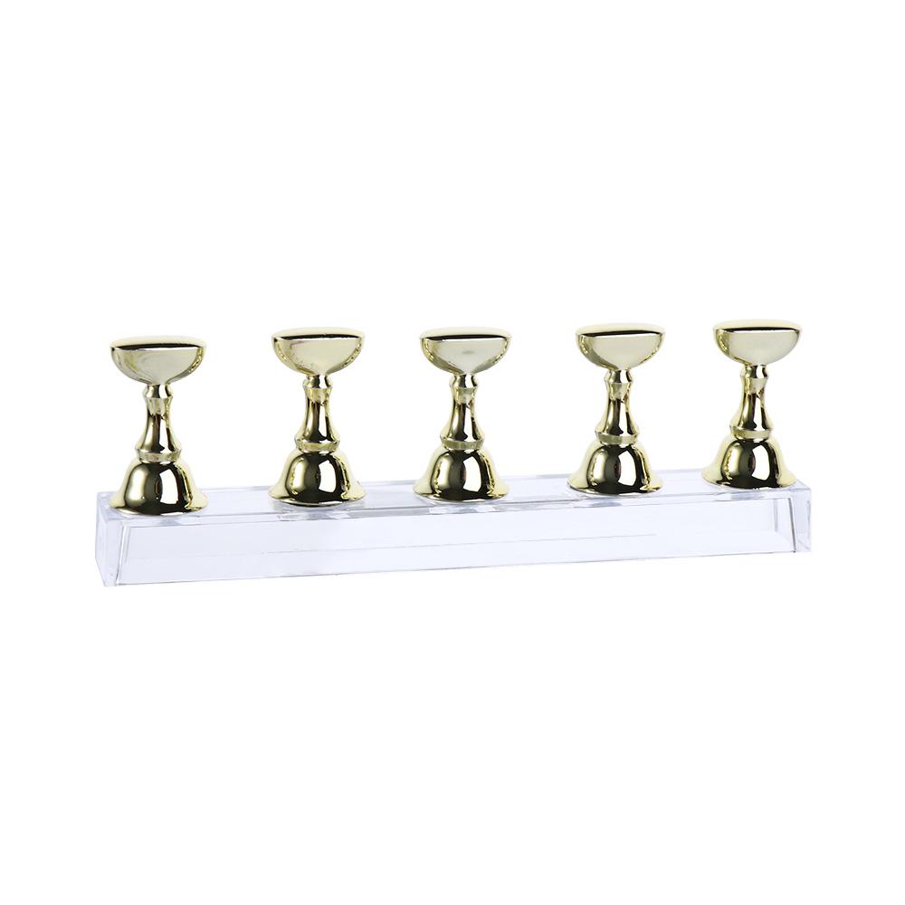 Practice Model Nail Art Training False Nail Tip Holder Nail Display Chess Board Nail Art Practice Stands Nail Display Stand