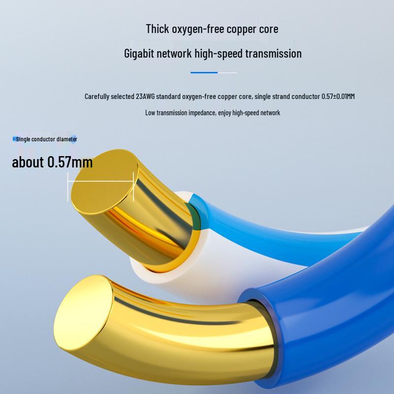 Seebest Shielded Gigabit Network Cable Cat5e/Cat6/Cat6a, Oxygen-Free Copper, POE, 305m