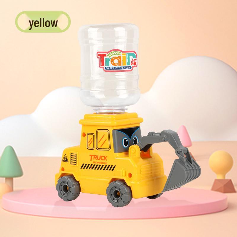 Yellow Duck Children's Mini Water Dispenser Toy - Educational Kitchen Playhouse Drink Machine