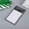 Multifunctional Magnetic Writing Pad Stickier Note Magnetic Memos Board Grocery List Pad Magnetic Notepad School Supplies