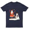 Tis The Season Santa TShirt Unisex Gift Retro Seasonal Funny Xmas Unisexs