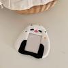 INS Fish Rice Ball Plush Photocard Holder Kpop Idol Photo Sleeve Protective Case Student ID Card Cover With Keychain Pendant