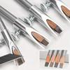 Sacapuntas para Lápiz de Cejas Punta Afiladora para Lápiz de Cejas Herramienta Fina para Microblading Tatuaje Suministros Accesorios de Maquillaje Permanente