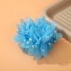 Children's Cute Head Flower Pearl Princess Little Girl Ball Hair Rings Circle Rubber Band Styling Tools Accessories