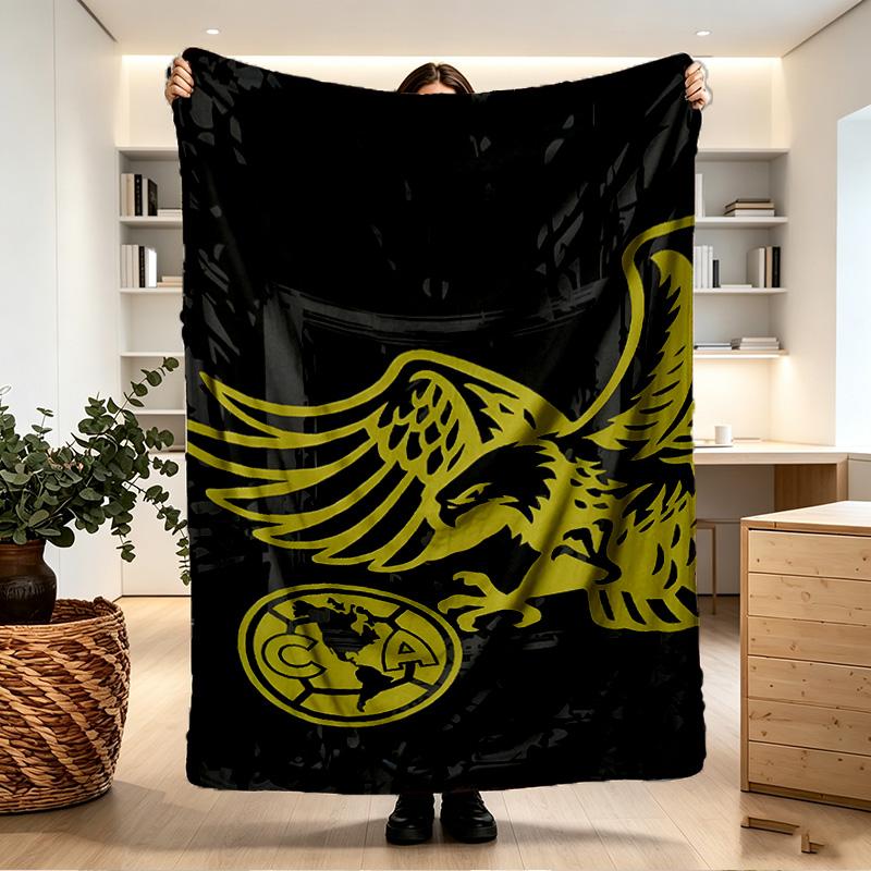 Club America Print Blanket - Soft & Comfortable, for Bedroom, Travel, Sofa, Home Decoration - Birthday Christmas Gift for Friend