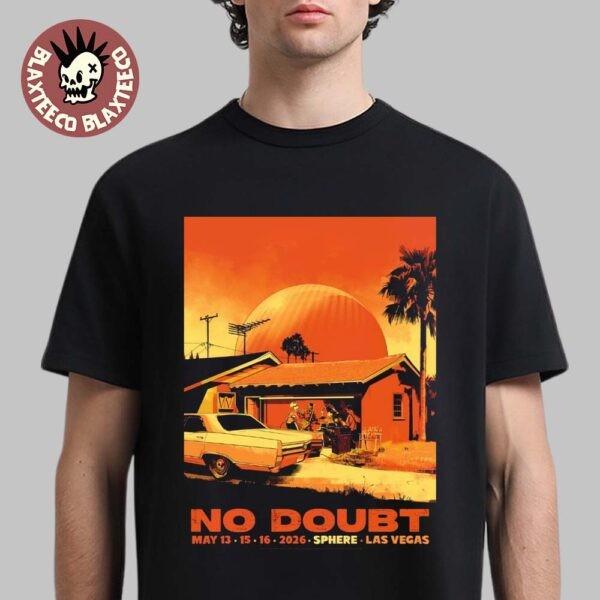 No Doubt Live At Sphere Las Vegas 2026 Gig Poster On May 13 15 16 Shirt S разноцветный