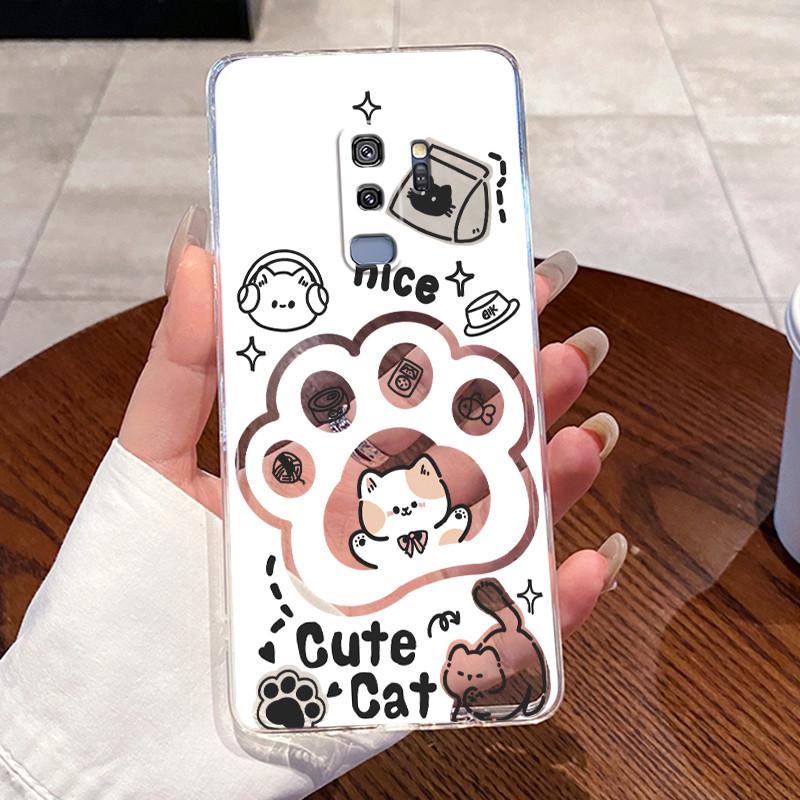 Casing For Samsung Galaxy S9+ S9 G960F G965F Clear Silicone Soft TPU Back Cover For Samsung S9 Plus Cute Rabbit Cat Phone Case