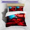 3pcs Joker Character Pattern Bedding Set Duvet Cover Set Includes Duvet Cover &pillowcases, Perfect All Season Bedroom Decoration & Gift