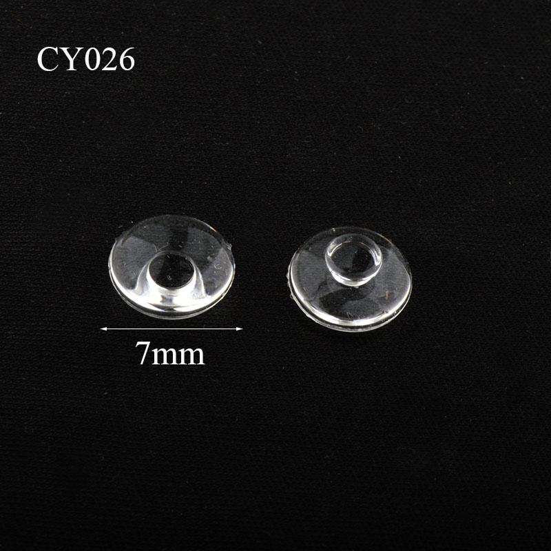 

50Pairs(100pcs) 7mm 9mm 11mm Glasses Silicone Push On Nose Pads Repair Tool For Eyeglass
