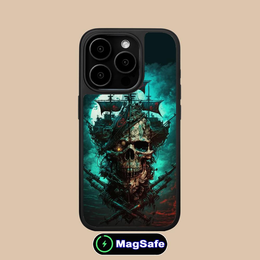

Pirate Corsair Mobile Phone Case for iPhone 17 16 15 14 13 12 11 Air Pro Max Plus Magsafe Matte Surface Colorful Cover Luxury iPhone 11