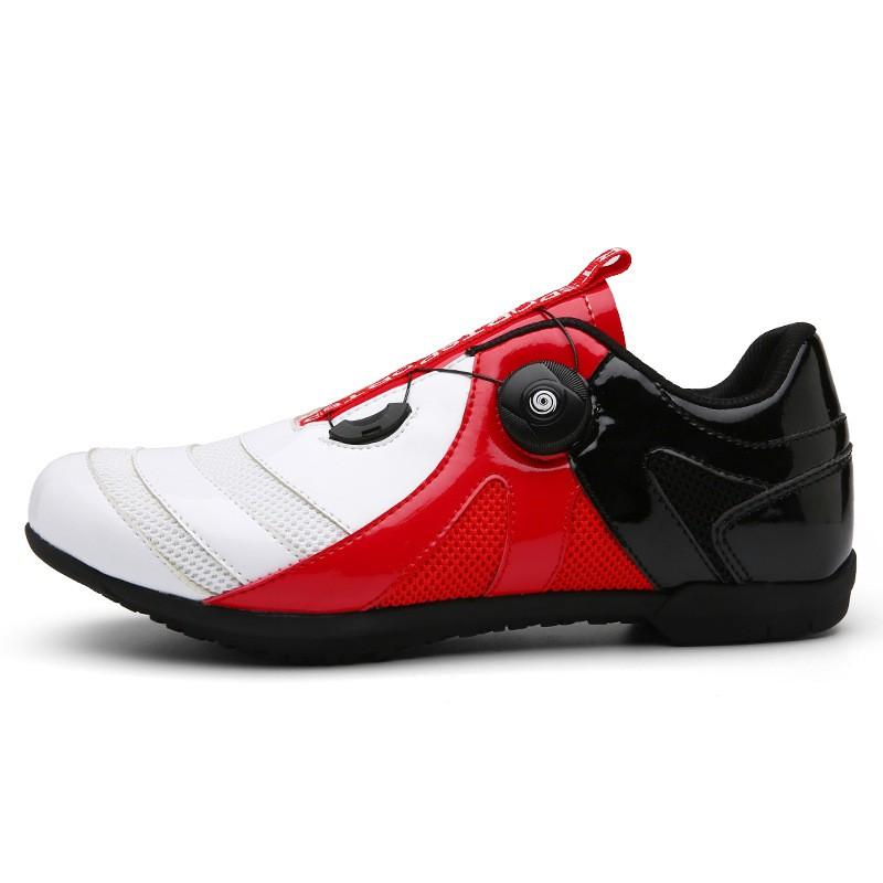 Unisex Stiff Sole Cycling Shoes Mountain Road Bike Non-Cleat Pedal Use Lightweight Breathable Ride Comfort