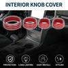 TUCKBOLD 4pcs AC AC AC Air Conditioning Media Volume 4WD Control Switch Knob Cover