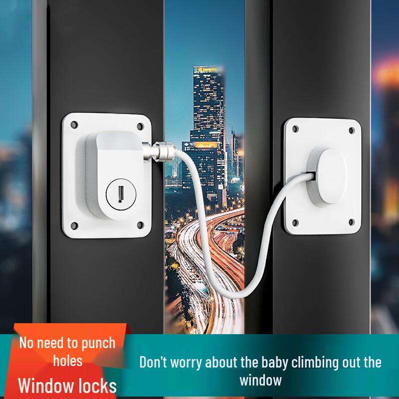 Honggong No-Drill Multi-Purpose Safety Lock