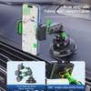 Car Dashboard Phone Holder with Large Suction Cup Navigation Mount Selfie Video Recording Live Streaming In-Car Mounting Bracket