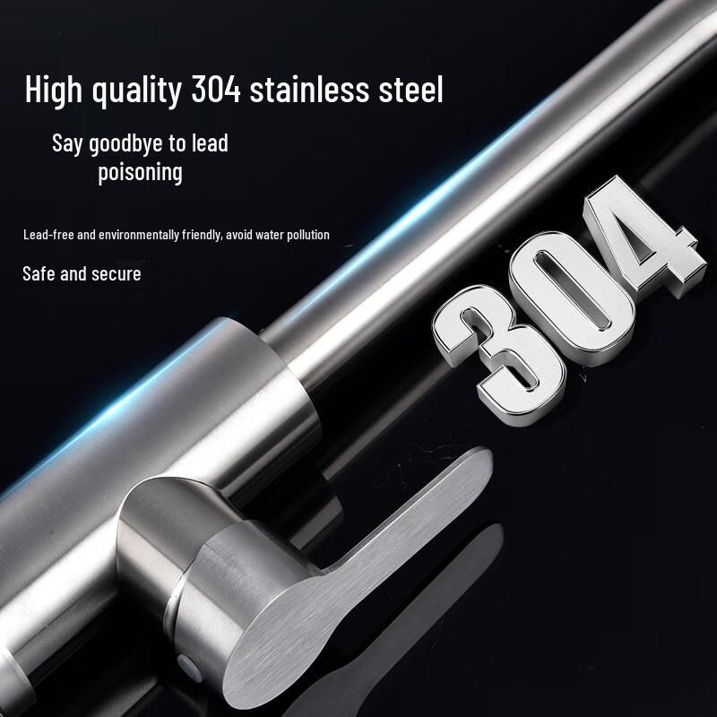 ZISIZ 304 Stainless Steel Kitchen Faucet